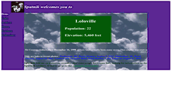 Desktop Screenshot of loloville.com